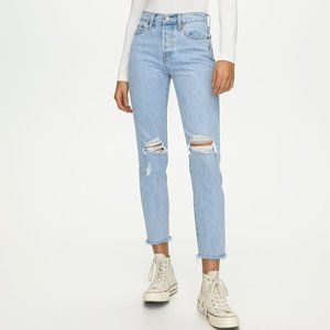 Levi's light blue Wedgie Icon jeans